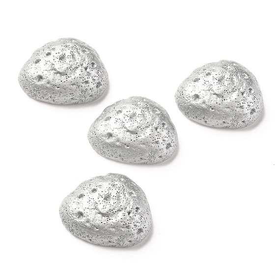 Resin Cabochons, for DIY Mobile Phone Case Decoration, Meteorite