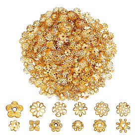 640 шт. 12 стилизованные колпачки из железа и сплава, цветок