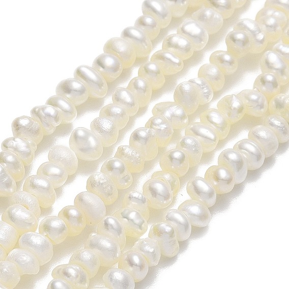 Нити из натурального культивированного пресноводного жемчуга, кеши жемчужные бусины, самородки