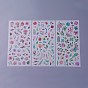 Scrapbook Stickers, Self Adhesive Picture Stickers, Leaf/Flower/Scenery Pattern