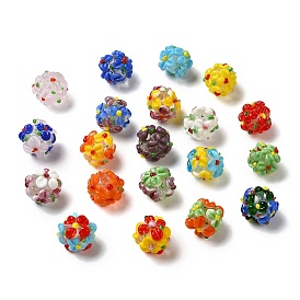 Handmade Lampwork Beads, Flower