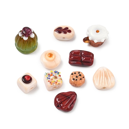 Бусины лэмпворк , имитация еды