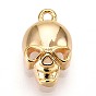 Латунные подвески, череп прелести, без кадмия, без никеля и без свинца