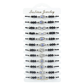 Eye Bead Bracelet for Men and Women - Lucky Angel Protection Charm Hand String
