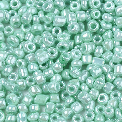 12/0 Glass Seed Beads, Baking Paint, Round Hole, Round