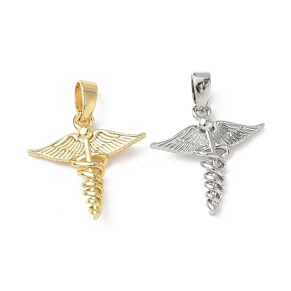 Латунные подвески, палочка с крылом