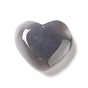 Natural Druzy Geode Agate Beads Decorations, Heart