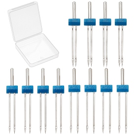 4 Sets Alloy Domestic Sewing Machine Needles, Double-ended Sewing Machine Needle, Premium Sewing Products, Accuracy Sewing Accessories and Supplies