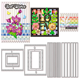 Углеродистая сталь разрезает трафареты, для diy scrapbooking, Фотоальбом, декоративная бумага для тиснения