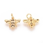 Латунные микро проложить кубического циркония подвески, без кадмия и без свинца, насекомые