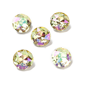 K 9 кабошоны из стеклянного страза, задние и задние, плоско-круглые