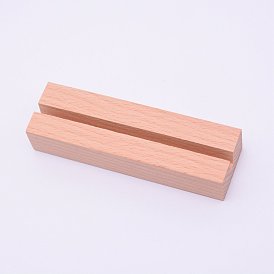 Wooden Chassis, Business Card Display Frame, Rectangle
