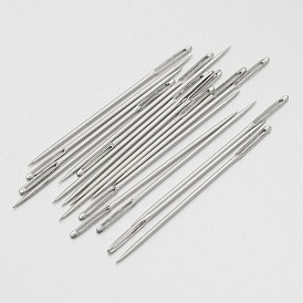 Carbon Steel Sewing Needles, 4.6x0.12cm, about 30pcs/bag