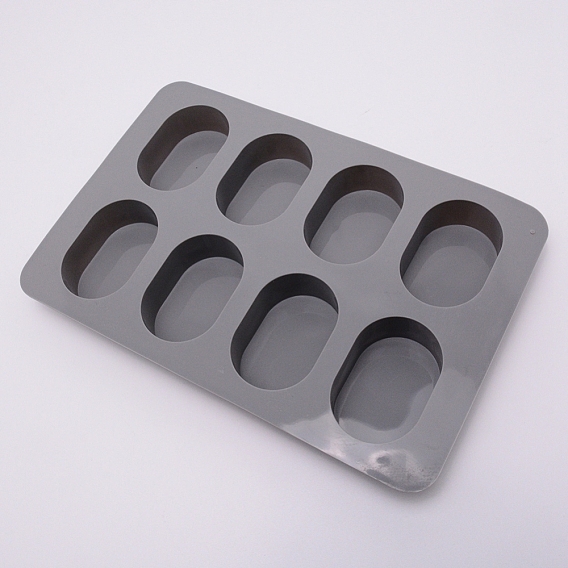 Oval Food Grade Silicone Molds, For Chocolate, Candy, Soap