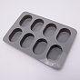 Oval Food Grade Silicone Molds, For Chocolate, Candy, Soap