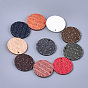 Resin Pendants, Flat Round