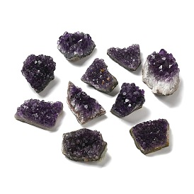 Raw Rough Natural Amethyst Cluster, for Home Display Decoration, Nuggets