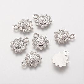 CCB Plastic Pendants, Sun