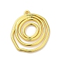 304 Stainless Steel Pendants, Real 18K Gold Plated, Heart/Teardrop/Flat Round Charm