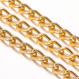 Aluminium Twisted Chains Curb Chains, Unwelded