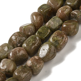 Perlas naturales unakite hebras, pepitas, piedra caída