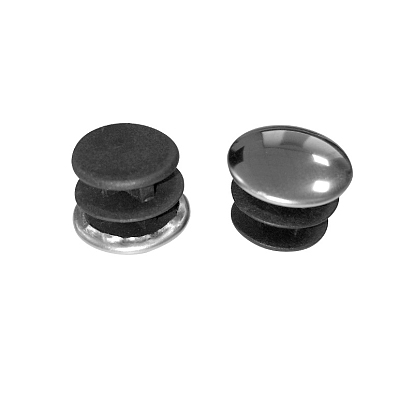 304 Stainless Steel Hinged Screw Covers, Tops Fold Screw Snap Cap Covers, for Furnitures