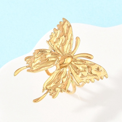 304 Открытые кольца-манжеты в виде бабочки из нержавеющей стали, ионное покрытие (ip)