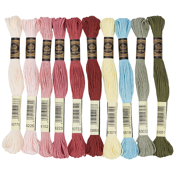 Cotton Embroidery Floss, Cross Stitch Threads
