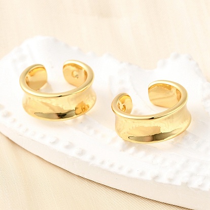 Латунь манжеты серьги, c-образный