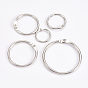 Iron Loose Leaf Book Binder Hinged Rings