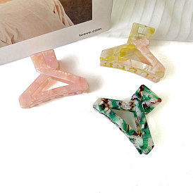 Cellulose Acetate Claw Hair Clips, Hair Accessories for Women & Girls, Triangle