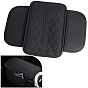 Rectangle Cowhide Car Center Console Cushion, Vehicle Armrest Pillow Pad Raises Center Console