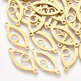 201 Stainless Steel Links Connectors, Laser Cut Links, Eye