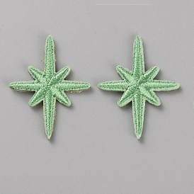 Cloth Star Self-adhesion Embroidery Sew on Appliques, Sewing Craft Decoration