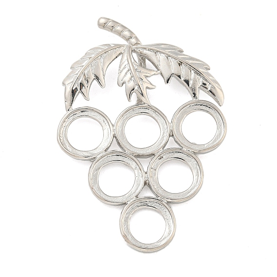 Покрытие стойки латунные подвески настройки кабошона, винограды