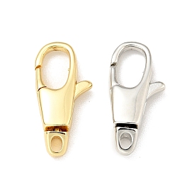 Brass Swivel Lobster Claw Clasps, for Jewelry Making Findings, Cadmium Free & Lead Free, Long-Lasting Plated