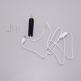 ABS Plastic with Iron Drill Kits, with USB Line, for Jewelry Drilling
