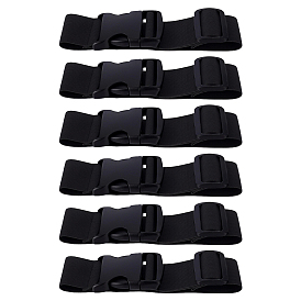 Sangle en nylon réglable avec boucle en plastique, sangles de bagage à emballer