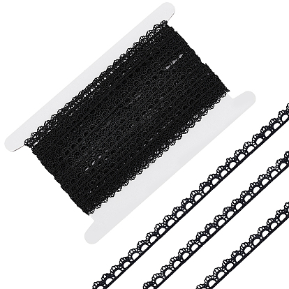 15 ярдов полиэстеровых кружевных отделок, цветок