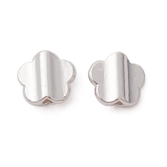 Perles en alliage, plaqué longue durée, fleur 5 pétales