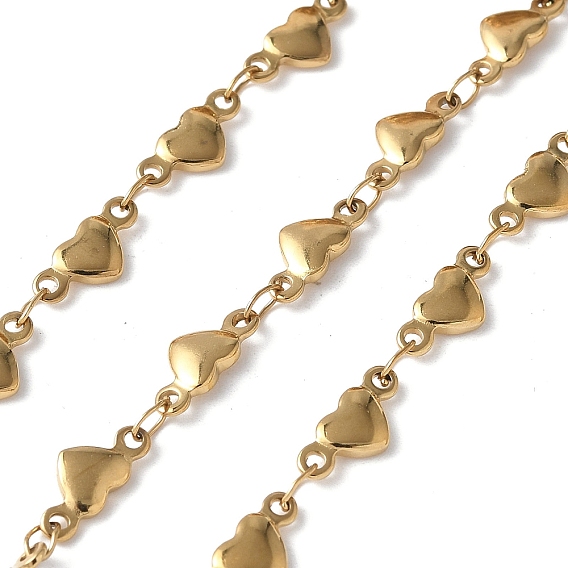 304 цепи из нержавеющей стали ссылка, пайки, с катушкой, ионное покрытие (ip), сердце