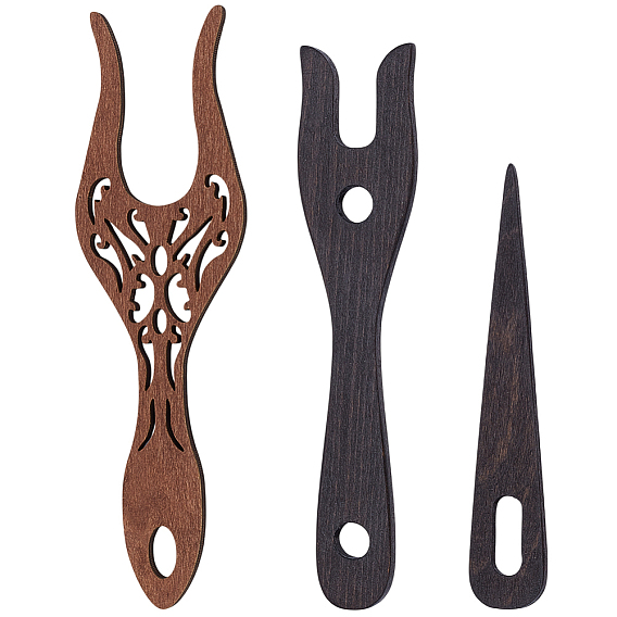 2шт. 2 стили деревянный вязальный станок плексер