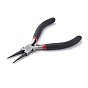 5 inch  Polishing Carbon Steel Jewelry Pliers, Round Nose Pliers, for Jewelry Making Supplies, 125mm