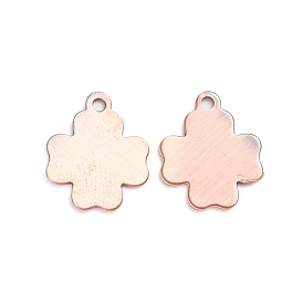 Brass Tiny Cross Charms, Stamping Blank Tag, Long-Lasting Plated