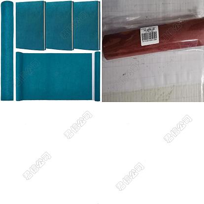 2 sábanas 2 colores cubiertas de libros de gamuza sintética, envolturas de cuaderno, Rectángulo