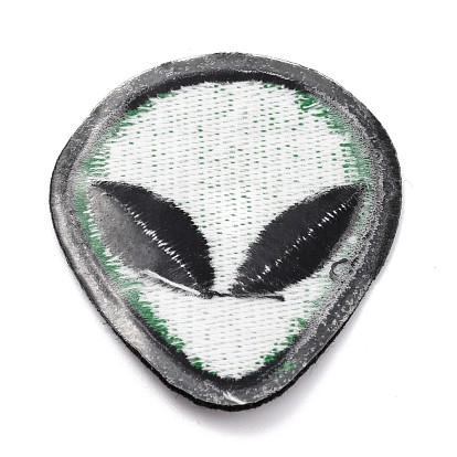 Computerized Embroidery Cloth Iron on/Sew on Patches, Costume Accessories, Appliques, Extra-Terrestrial