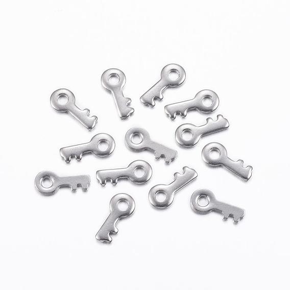 201 Stainless Steel Pendants, Key