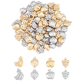 304 Stainless Steel Charms, Fruit