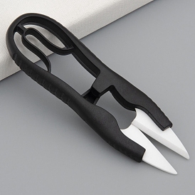 Фарфоровые ножницы, ножницы для вышивания, швейные ножницы, с пластиковой ручкой