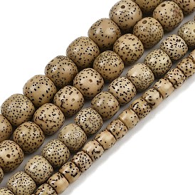 Натуральные бусины из семян рудракши бодхи, четки мала, бусины Будды, рондель